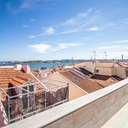Apartment 2br Terrace With Tagus View - Air-conditioned | By Airnest Lisbon