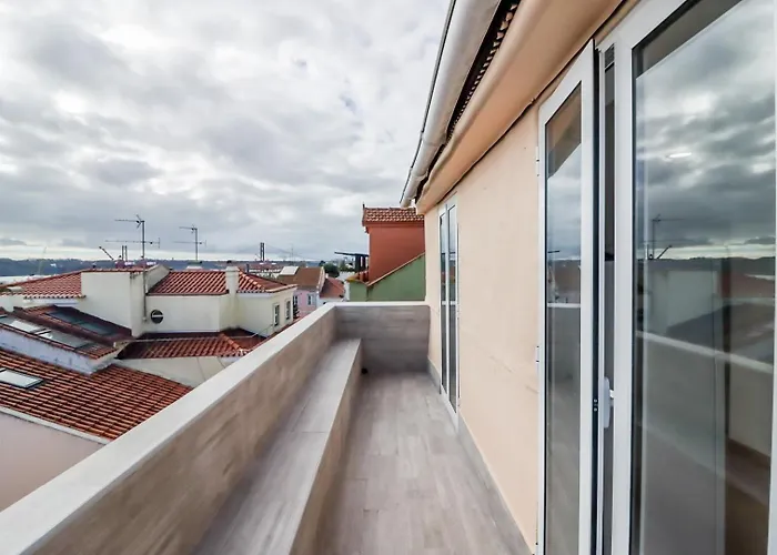 2br Terrace With Tagus View - Air-conditioned | By Airnest Lisboa